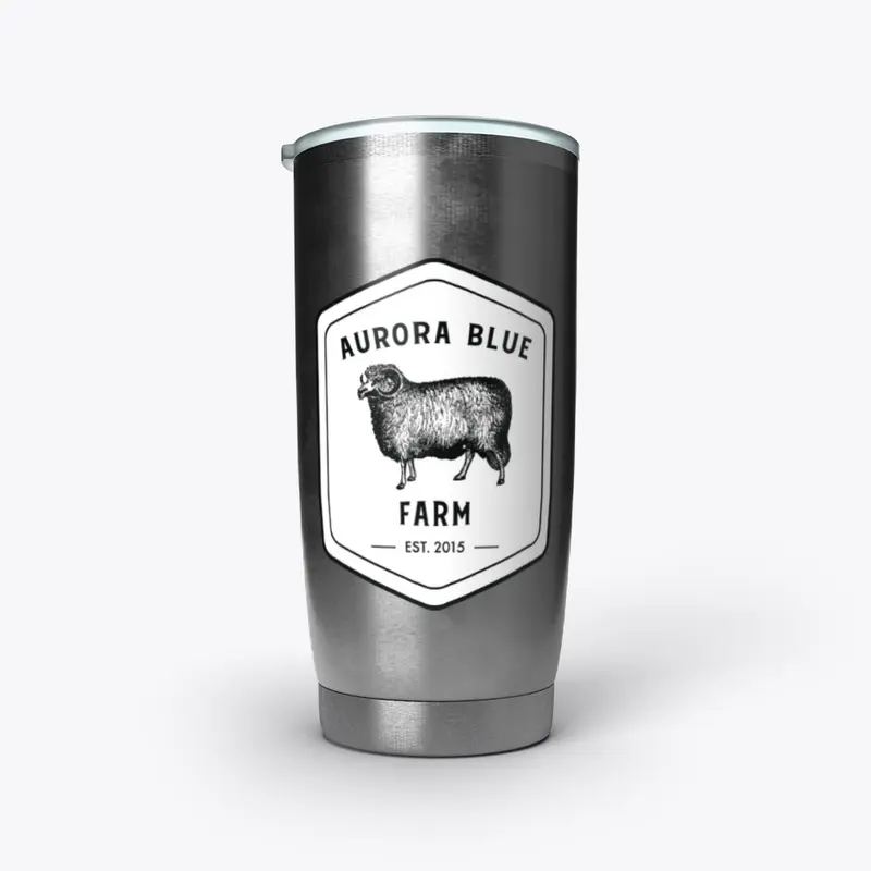 Aurora Blue Farm Tumbler